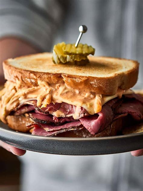 Pastrami Sandwich Recipe - w/ Easy Homemade Russian Dressing