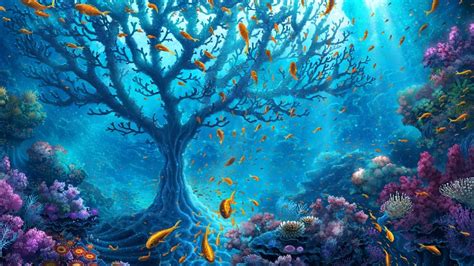 underwater painting - Google Search | Arte subacuático, Producción artística, Arte fantasía