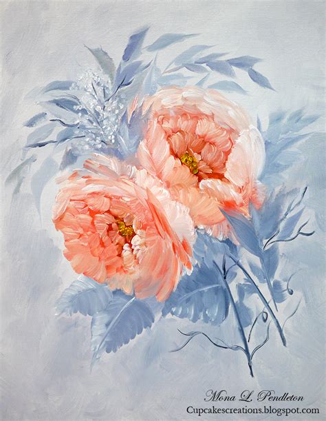 Peach Parfait Roses ~ Cupcake's Creations
