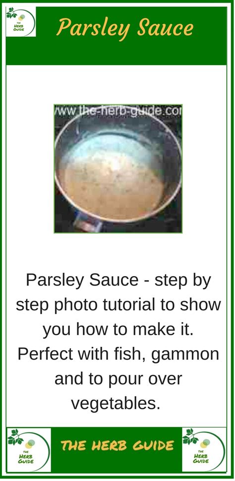 Parsley Sauce