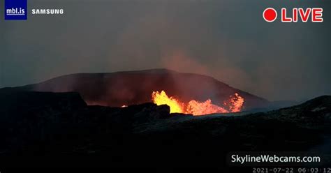 【LIVE】 Live Cam Geldingadalir - Icelandic Volcano | SkylineWebcams