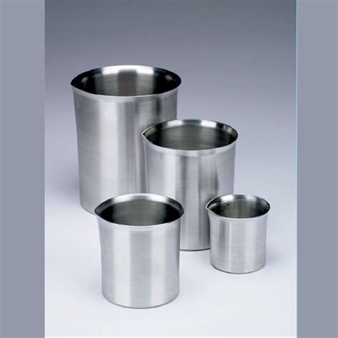 Beaker aluminium with spout 5000ml – MRS Scientific