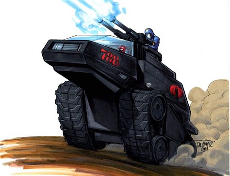 Cobra Commander HISS Tank by Scott Dalrymple | Gi joe cobra, Gi joe, Cobra commander