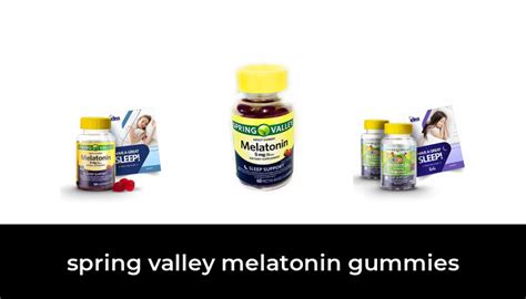 41 Best spring valley melatonin gummies 2022 - After 124 hours of research and testing.