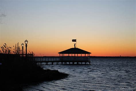 Sunset At Fagers Island Gazebo Photograph by Robert Banach | Fine Art ...