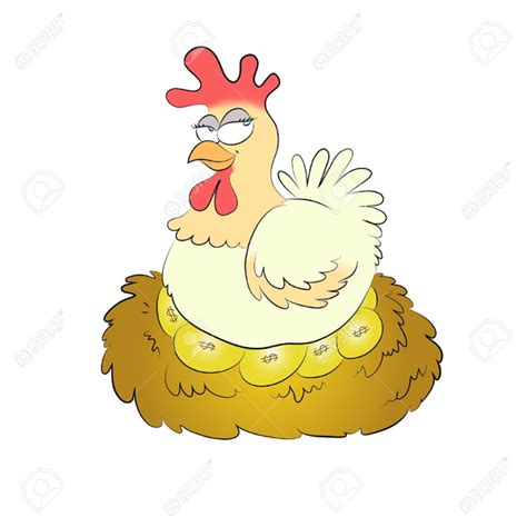 Chicken Laying Egg Clipart | Free Images at Clker.com - vector clip art ...