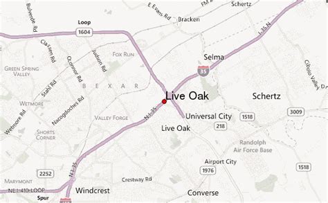 Live Oak, Texas Location Guide