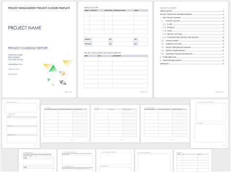 Free Project Closeout Templates | Smartsheet