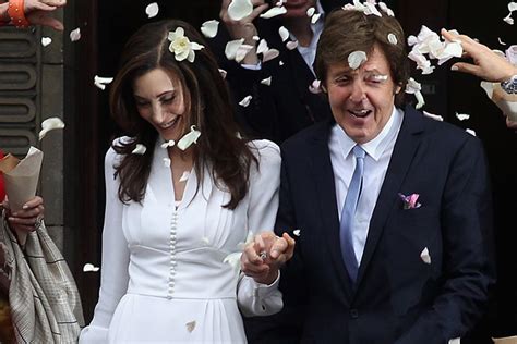 Paul McCartney and Nancy Shevell Wedding Photos