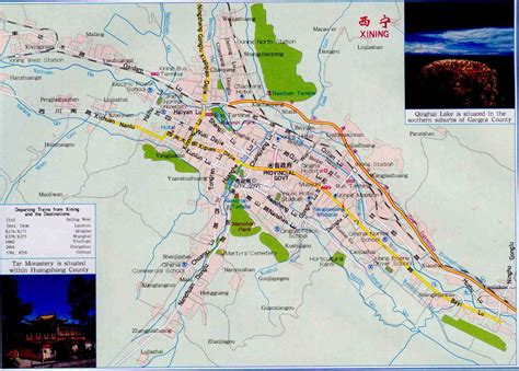 Maps of Xining