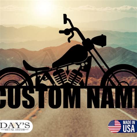 Harley Davidson Metal Sign - Etsy