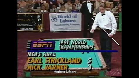 Earl Strickland vs Nick Varner, World 9-Ball Championship 1991 (FINALS) - YouTube