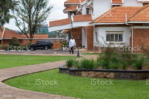 Shot Of Ugandas President In The State House In Nakasero Kampala In ...