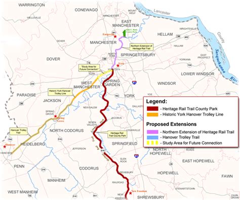 York County Heritage Rail Trail | Trail Maps & Guides