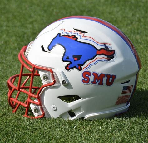 SMU Football x Children's Health Patient Spring Game Helmet — UNISWAG