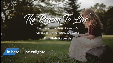 The Reason To Live (with lyrics) - YouTube