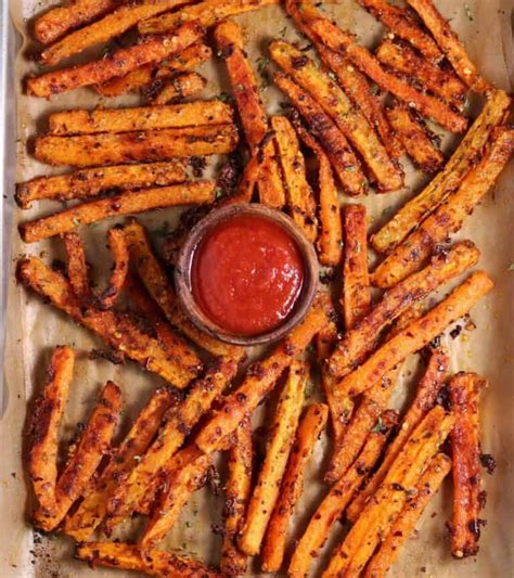 Crispy Oven Roasted Carrot Sticks - With the Woodruffs