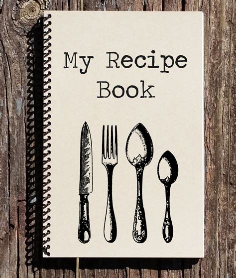 Recipe Book Recipe Journal My Recipes Notebook Journal | Etsy