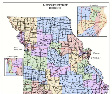 Map Of Missouri State Representative Districts