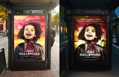 Liseberg - Halloween poster changes at night - (2015) Adland®