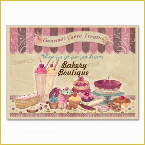 Free Printable Bakery Business Card Templates Of Premium Bakery Business Card Templates ...