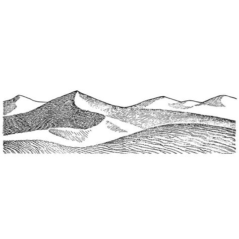 Large Sand Dunes 1526N | Sand drawing, Desert drawing, Dune art