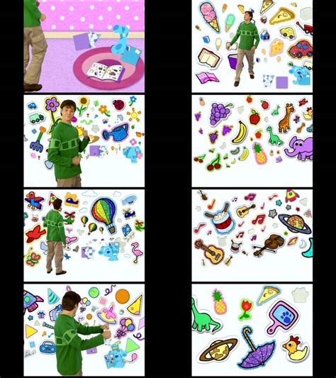 Blue's Clues Sticker Book by Mdwyer5 on DeviantArt