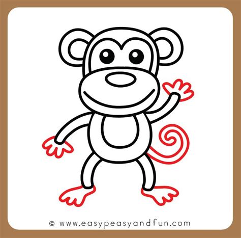 monkey drawing easy cute - Cyclopean Logbook Art Gallery