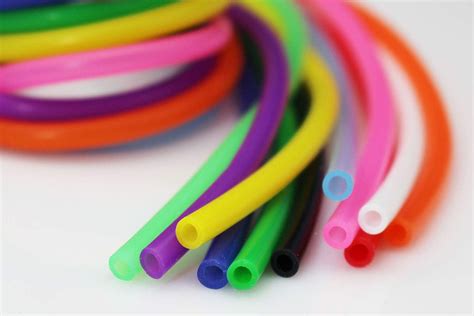 Tigofly 11 pcs 11 colors Silicone Tube 3mmX5mm Soft Flexible Hollow tube 10 inch Fly Tubing Fly ...