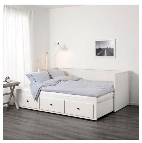 Ikea Hemnes Trundle Day Bed with Mattresses | in Barnstaple, Devon ...