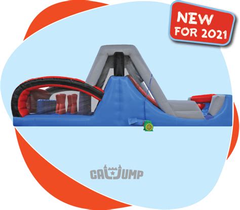 35' Wipeout Obstacle Course - Cal Jump