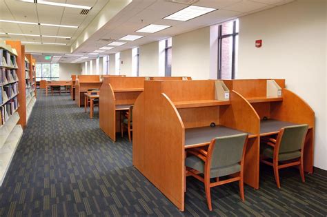 The Wolf Law Library, Carrels | Study carrels along the sout… | Flickr