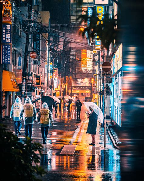 Night in Akihabara on Behance