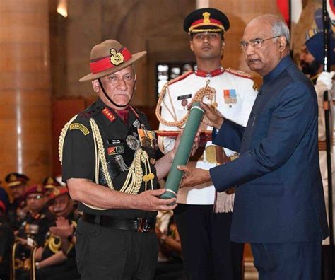 President Kovind presents Gallantry Awards, Army Chief Bipin Rawat among recipients | India News ...