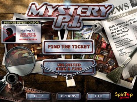 Mystery P.I. 1: The Lottery Ticket for PC from PopCap