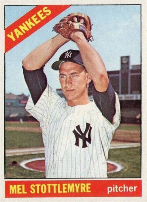 1966 Topps Mel Stottlemyre #350 Baseball - VCP Price Guide