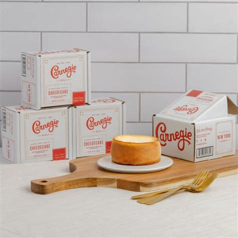 Mini New York Cheesecake | 4” (Pack of 4) – Carnegie Deli