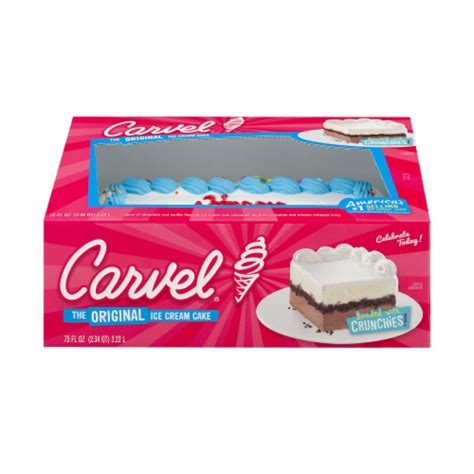 Carvel® The Original Ice Cream Cake, 75 fl oz - Kroger