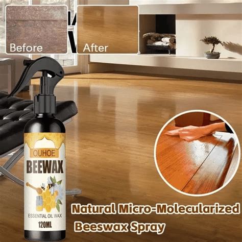 Natural Micro-Molecularized Beeswax Spray | Beeswax, Spray, Wood cleaner