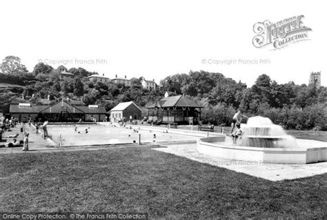 Photo of Market Drayton, The Swimming Pool c.1960