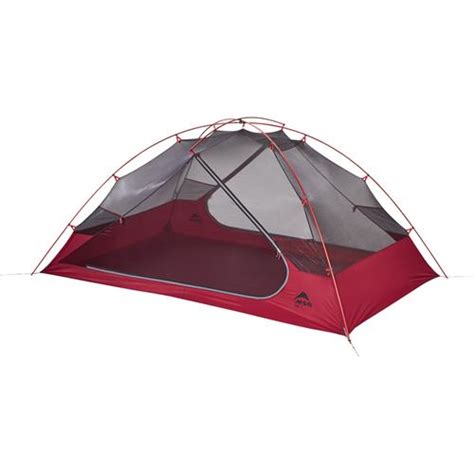 MSR Zoic 2 Person Backpacking Tent, Red 10893 - SunnySports