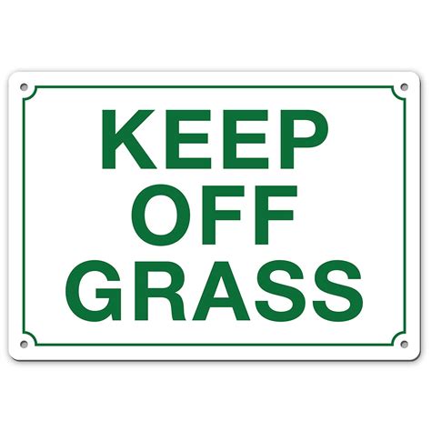 KEEP OFF GRASS SIGN - My Sign Station