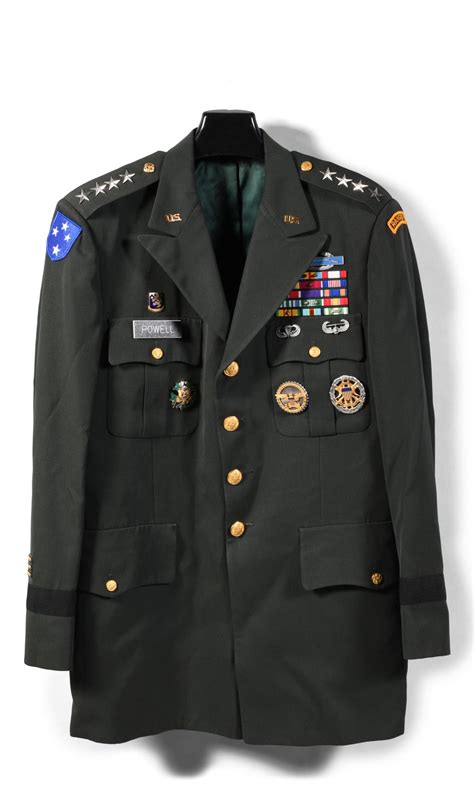 Lot - GENERAL COLIN L. POWELL'S FOUR STAR GENERAL'S UNIFORM BY HAAS ...