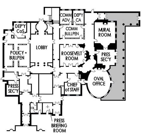 Office Oval Office Floor Plan Exquisite On White House Plans 65550 17 ...