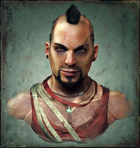 Vaas-Montenegro-from-Far-Cry-3-by_j_l_art- Definition Of Insanity, Handsome Jack, Most Beautiful ...