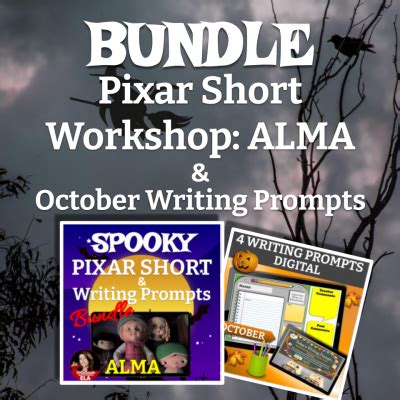 Halloween Pixar Shorts and Expository Writing Prompts - DiGiGoods and ...