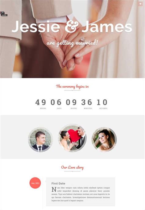 22+ Wedding Website Invitation Examples PNG | Blog Jilbab Cewek