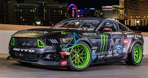 SEMA 2015: Vaughn Gittin Jr Reveals 2016 RTR Ford Mustang Competition ...