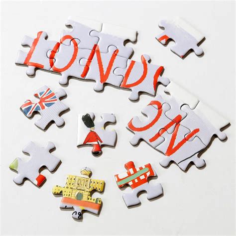 London Map Jigsaw Puzzle - Little Lulubel