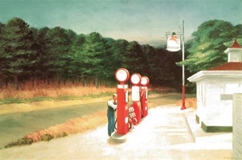 Gas, 1940 Art Print by Edward Hopper at King & McGaw